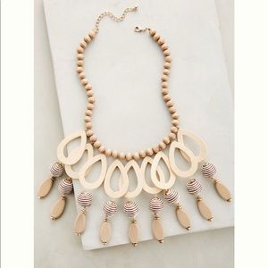 Anthropologie Dovetail Bib Necklace